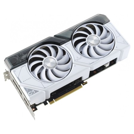 The ASUS PCI-E 4.0 Dual-RTX40S-S12G-WHITE NVIDIA GeForce RTX 4070 Super 12GB 192BI 106852-3