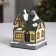 LED figure "Christmas House" 9 × 10 × 9 cm, polystone, batteries AAAX2 (not complete), glow of warm white