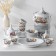 Set of tableware "Bouquet of flowers", 34 items