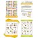Board game for spatial thinking "Krugliki", 10 bilateral fields, 30 cards, 3+