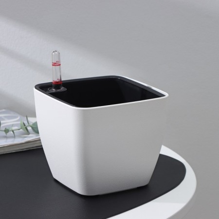 Kashpo for flowers with an auto -watering unicum, plastic, 2.3 l, color mix-6
