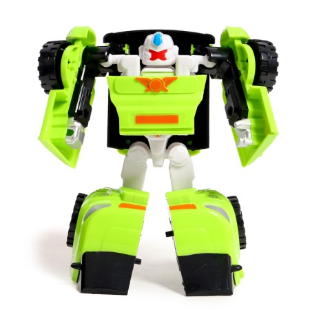 Set of robots "Autobots", 2 pieces, green color, white-10