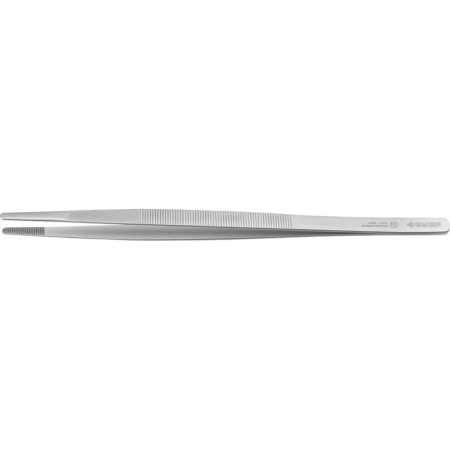 Antimagnetic bison tweezers, professional, straight, precision, 250 mm-1