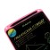 Graphic tablet for drawing and notes LCD MaxVI MGT-02C, 10.5 ”, color display, pink