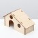 House for rodents, 21.2 x 9.4 x 11.7 cm