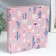 Photo album on rings 30 sheets "Cacti on Pink" 27.5x25x4.5 cm