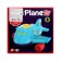Liner aircraft, works on batteries, light and sound effects, blue color