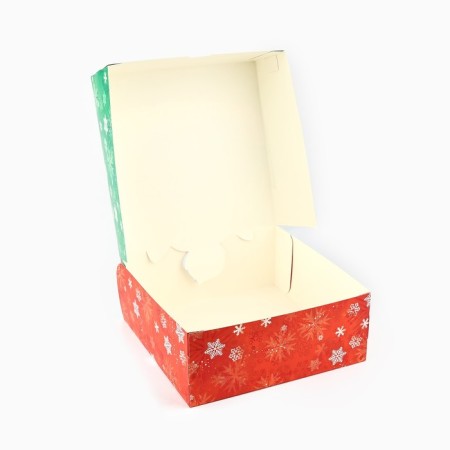 Folding box "Happy New Year", 25 x 25 x 10 cm, new year-5