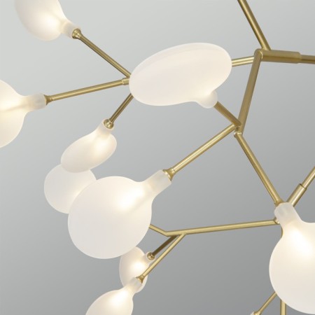 Smart ceiling lamp Foglia, 3W, G4, 75.5x75.52.5 cm-2