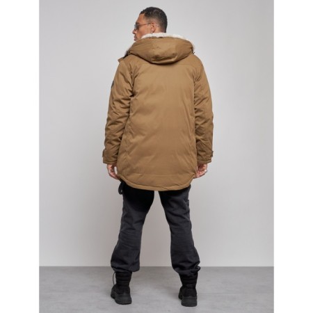 Winter male park, size 56, mustard color-3