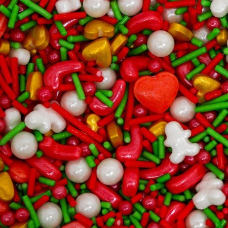 Sprinking confectionery "gingerbread", New Year, 50 g-1