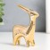 Souvenir ceramics "deer" gold 8x2.8x10.5 cm