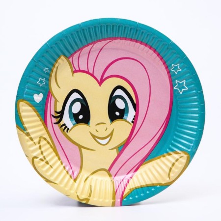 Paper plate "Happy Birthday!", 18 cm, My Little Pony