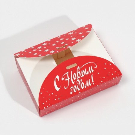 Box the team "Happy New Year", 22 x 15 x 6 cm, new year-4