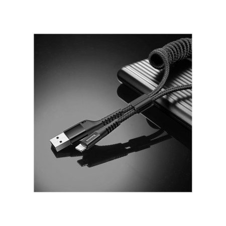 Cable Baseus Fish Eye, Lightning - USB, 2 A, 1 m, black-6