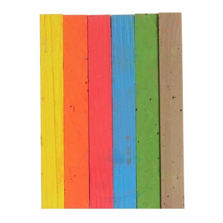 Core-colored crayons 6 pieces Koh-I-Noor 1125, rectangular-1