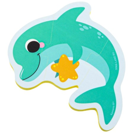 Soft puzzle for kids "sea friends", 5 puzzles, crush me-17