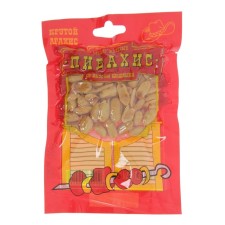 Arachis pivajis, fried salty, with a barbecue taste, 50 g
