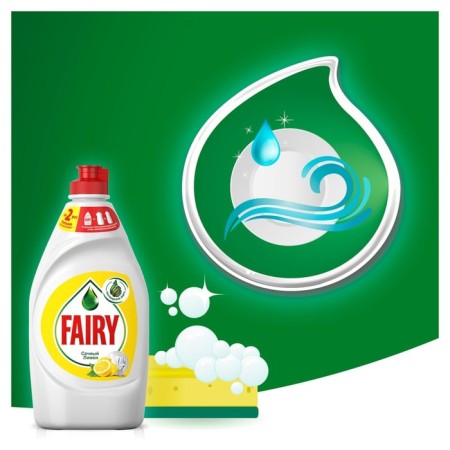 Fairy washed a juicy lemon dish, 1.35 liters-6