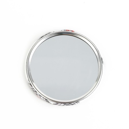 Pocket mirror "Happy New Year", diam. 7 cm-4