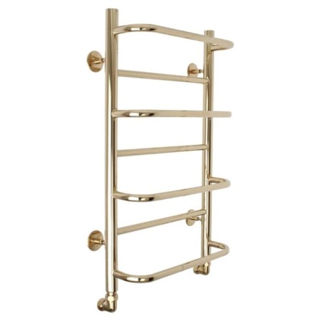 Domoterm water heated towel rail "Orpheus" P7, 400x700 mm, gold-1