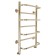 Domoterm water heated towel rail "Orpheus" P7, 400x700 mm, gold