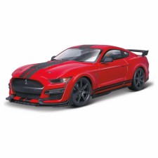 BBURAGO Mustang Shelby GT500 2020, Die-Cast, 1:32, Red color