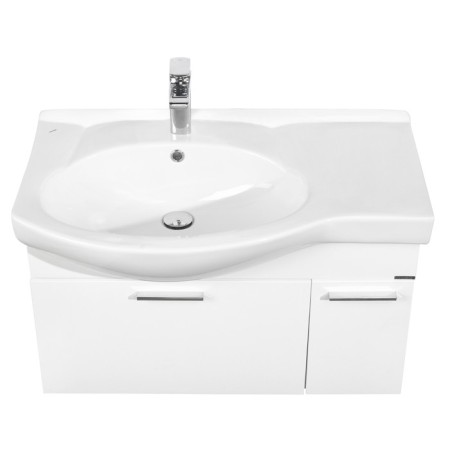 Tumbing under the sink Aquaton indie, 80 cm, white color