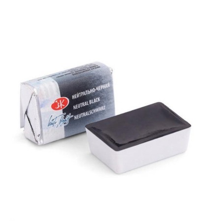 A watercolor art in a cuvette 2.5 ml, ZHK "White Nights", neutral-black, 1911805-1