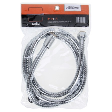 Shower hose Accoona A382, 150 cm, chrome-1