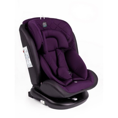 AMAROBABY BRILLANT, ISOFIX fastening, class D, group 0+/1/2/3 (0-36 kg), purple color-8