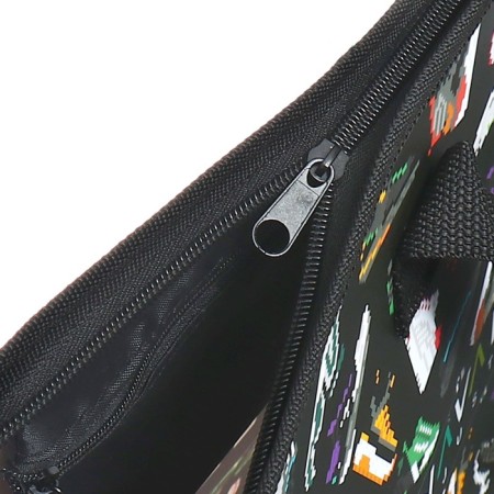 A3 folder with handles, plastic, lightning from above, Devente Just One, 467x338x100mm, inner pocket-3