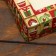 Folding box of "good holiday", 20 x 20 x 4 with a window