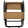 Folding stool, sandy color