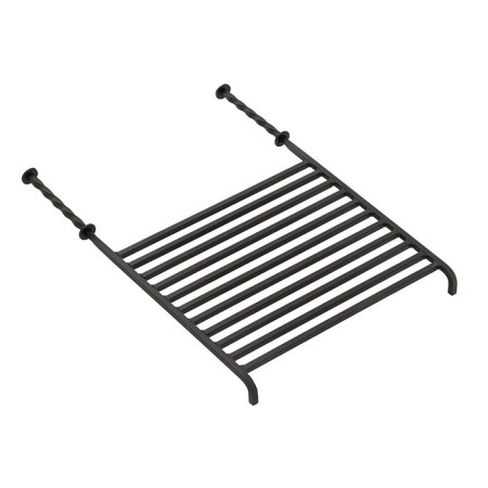 Ground Grill "Hera" steel thickness 10 mm, 40 x 35 cm (with pens 40 x 55 cm)-2