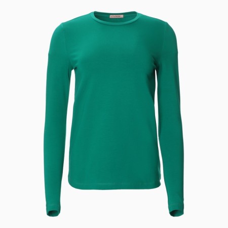 Women's longing, dark green color, size m (44)-5