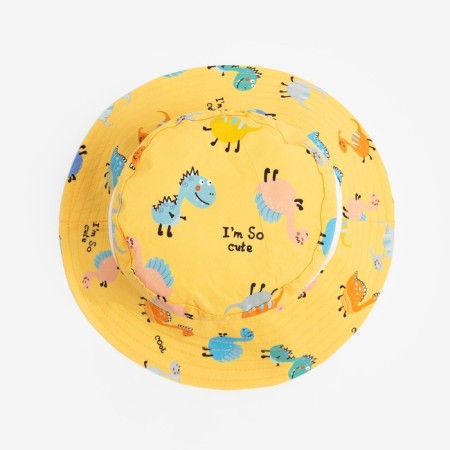 Panama Children's Minaku "Dino", ts, yellow, river 54-1