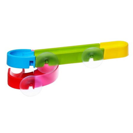 Toy Water Hill for playing the bathroom, designer, set on suction cups "Duck water park"-14