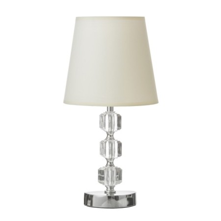 Bianka table lamp E14 40W chrome 22.5x22.5x36 cm Risalux-5