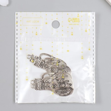 Decor for creativity Metal "Eastern Bench" 4.2x2 cm-3