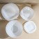 Luminarc Carine table service, glass ceramics, 19 objects, white color