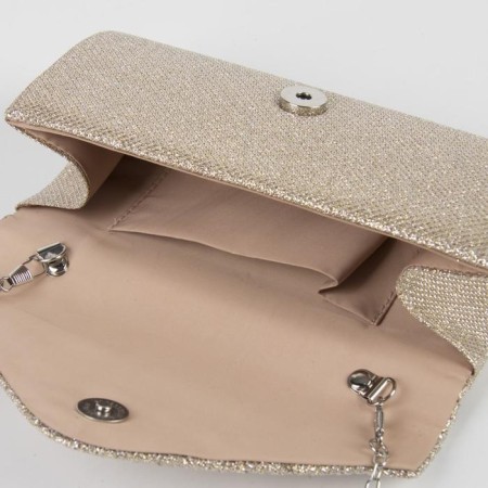 Female clutch, a valve department, a long chain, gold color-2