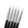 Set of brushes latex 5 pieces, small