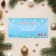 Money envelope "Happy New Year!" Clock, 17 x 8 cm
