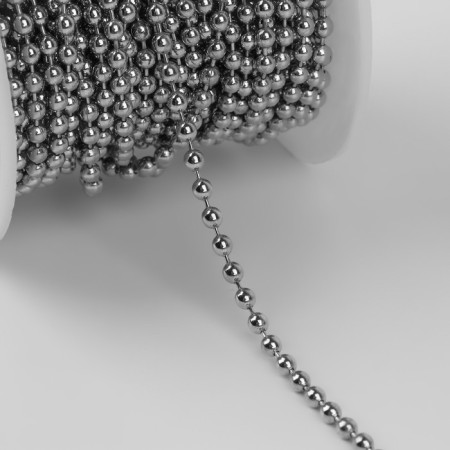 A chain for a bag, iron, d = 3.2 mm, 10 ± 0.5 m, silver color-1