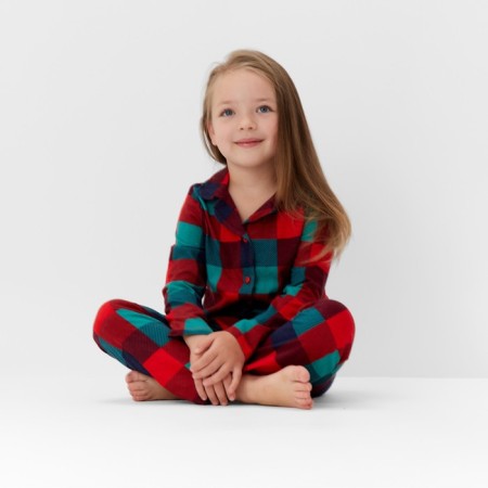 New Year. PAZHAMA Children's KAFTAN XMAS MOOD, size 34 (122-128 cm)-4