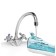 Irrigator KitFort KT-2901, portable, 5 W, 150 ml, 3 modes, 2 nozzles, from battery, white