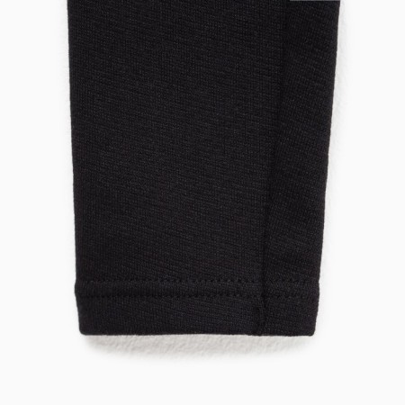 Thermal underwear for a boy (longshit, leggings) is black color, height 140-14