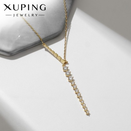 Cool Xuping Nobility, white color in gold, 40 cm