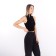 Top female, black color, size 44 (m)